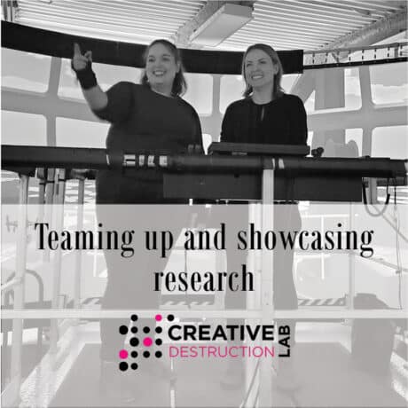 Teaming up and showcasing research logo